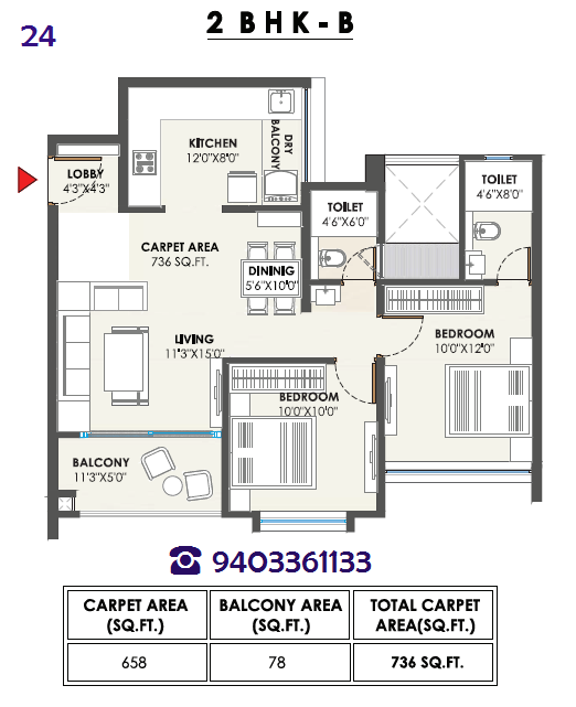pebbles-reenfields-wakad-3bhk